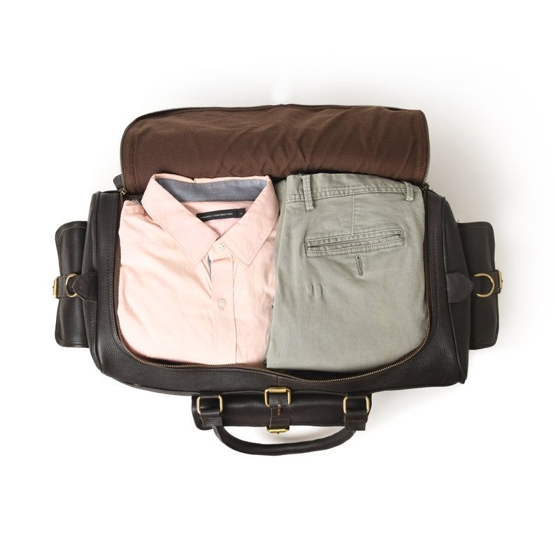 Gifts For Him|Monogrammed Leather Duffle Bag|Valentines Day Gift|Leather Weekender Bag|Carry On Leather Holdall|Overnight Bag