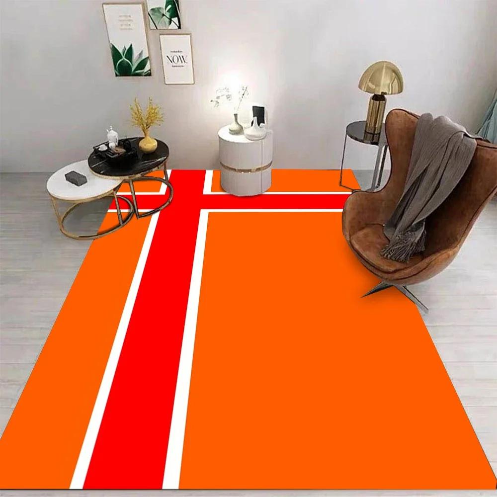 Simple Carpet Cartoon Living Room Bedroom Kitchen Sofa Table Balcony Rug Non-slip Washable Mat Exquisite Home Ornaments