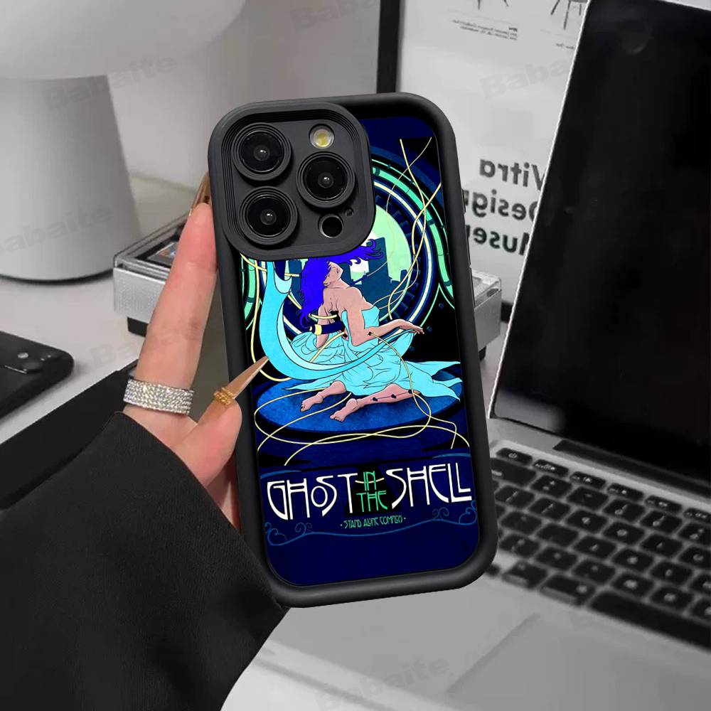 Phone Case Anime G-ghost In The S-shell for Samsung S26 S25 S24 S23 S22 S21 S20 F06 M16 Note 20 FE Ultra Soft Silicone TPU Cover