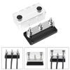 3/8" 3 Stud Power Distribution Block,Bus Bar with Cover ,High Current Wiring Stud for Marine Boats Automobiles