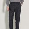 Olkeullaesig Alcpt011 Tailored Two-Pleated Denim Pants_D.Blue