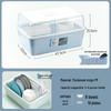 Chahua Large Covered Dish Drying Rack and Storage Box