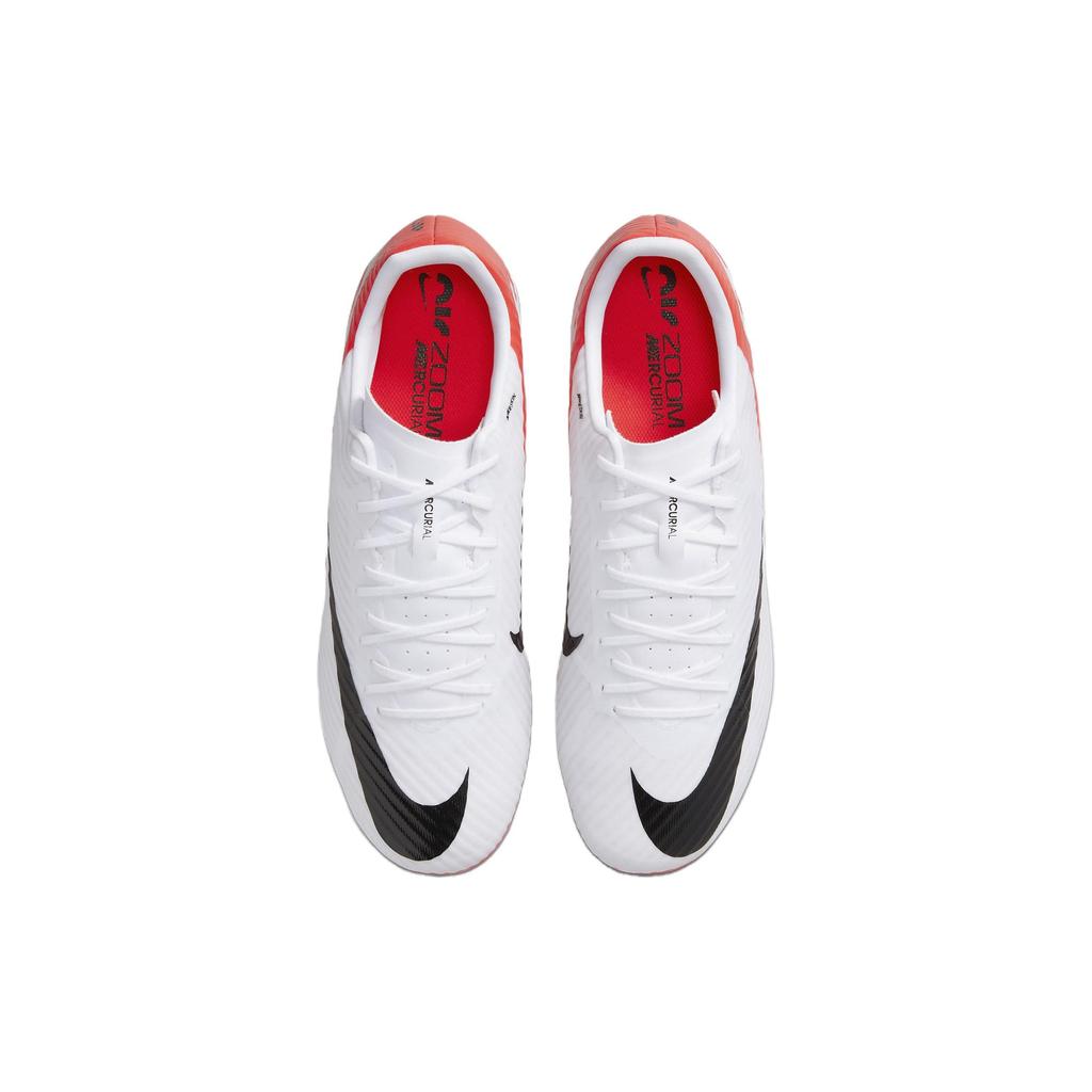 Nike Zoom Mercurial Vapor 15 Academy MG Ready Pack Unisex Sneakers White Bright-Crimson Black DJ5631-600