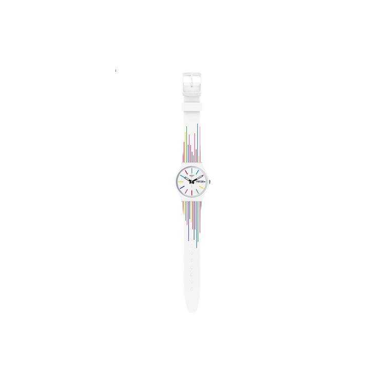 SWATCH Unisex 34mm White Watch GW712 GW712