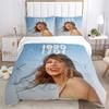 3Pcs Taylor Swift'S '89 Album Cover Bedding Sets For All Sizes New 3D Printed Bed Cover Comforter Duvet Cover Pillowcase Bedroom Decoration