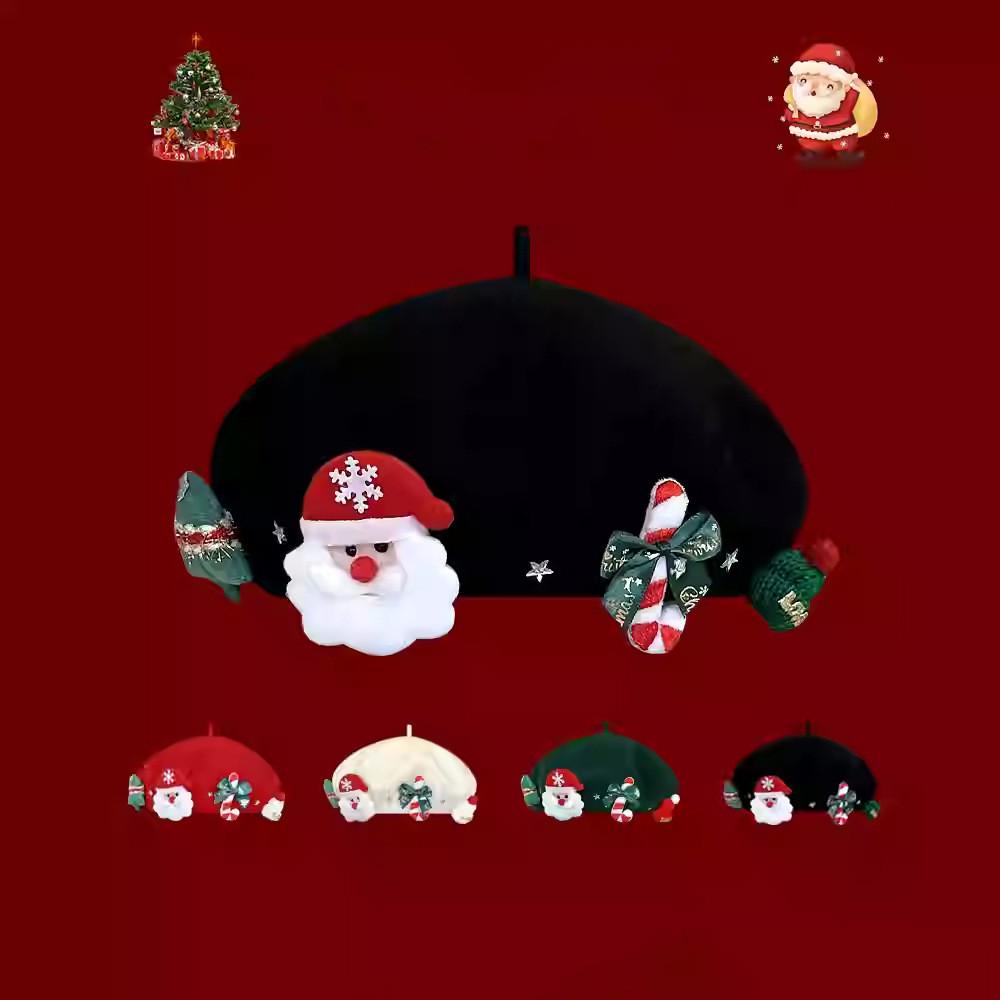 Christmas Hat Winter Warm Parent Child Fashion For Children Adults Hat Knitted
