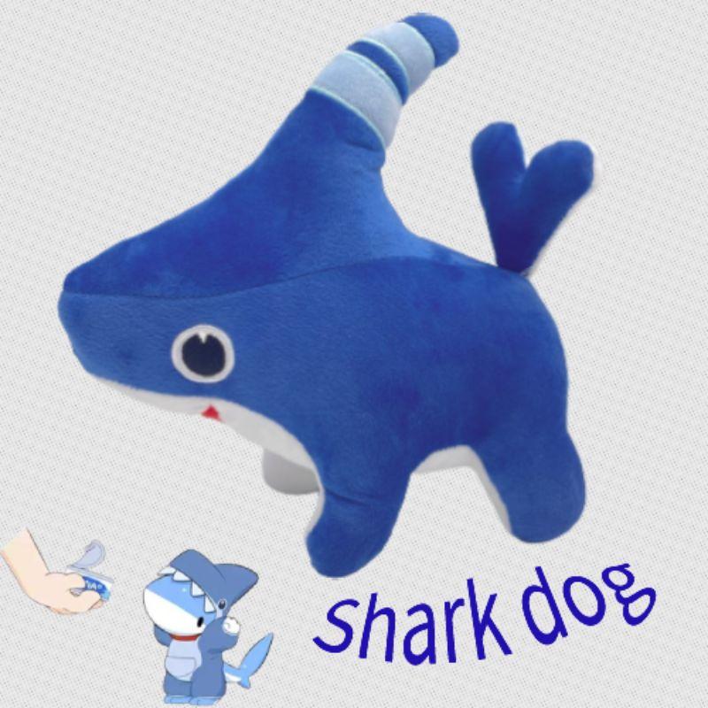 Adorable Stuffed Shark Dog Toy Soft And Cuddly For Children