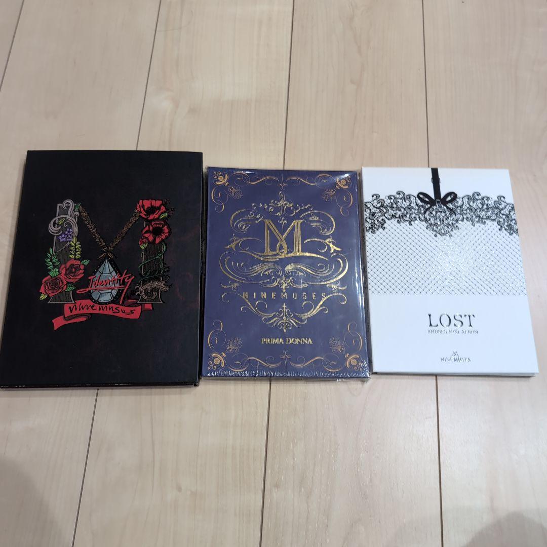 

[USED] NINE MUSES 3-album set 9MUSES Nine Muses