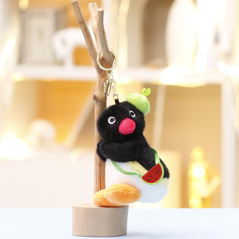 Adorable Penguin Cartoon Plush Doll With Pp Cotton Filling For Backpack And Car Accessories