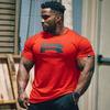 IR Genuine Goods Fashion Original Universal Beast Fitness Short Sleeve Full Cotton Casual Plus Size Loose Breathable Bodybuilding Elastic Clothing