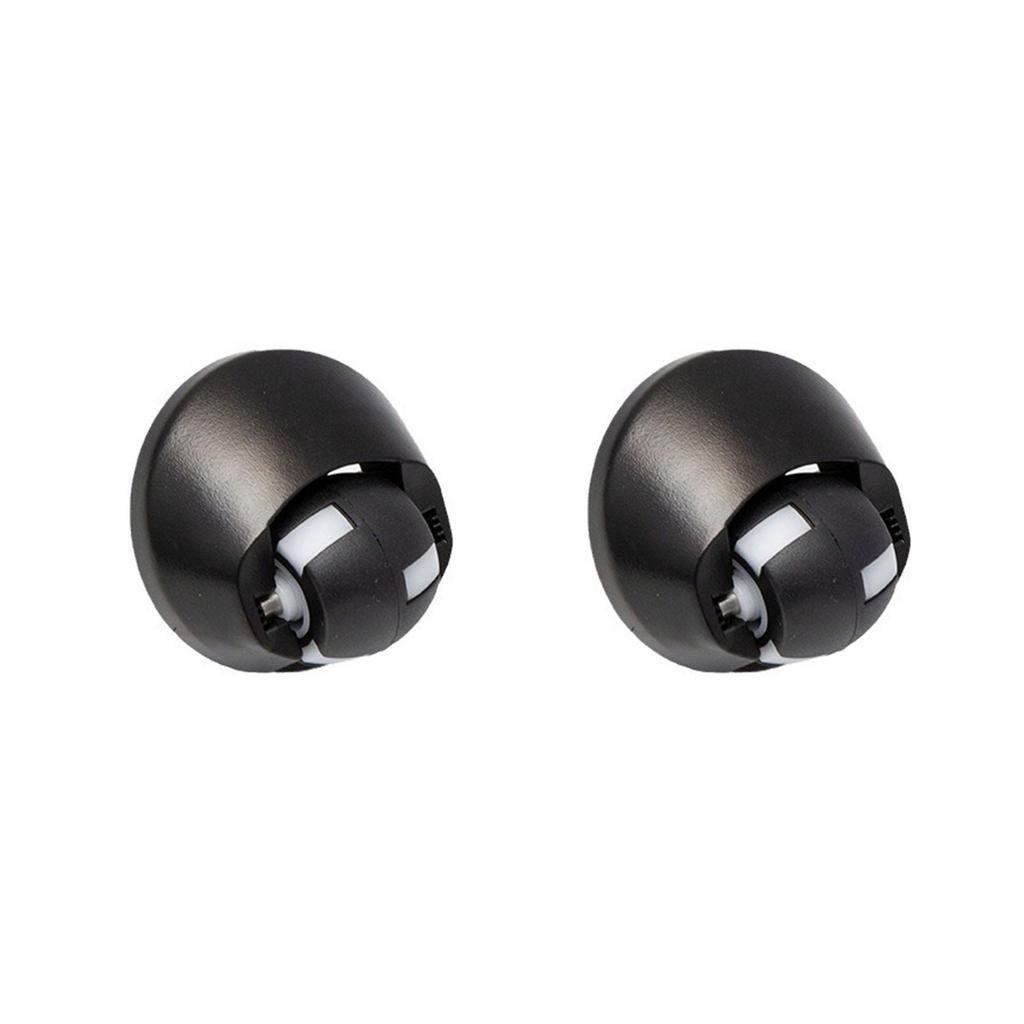 Pack of 2 Plastic Vacuum Cleaner Casters Vacuum Cleaner Wheel Plastic Texture Antiwear Vacuum Robot Tire for BR151/150