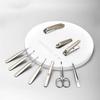 SEESOO Pioneer 10-Piece Manicure Set with Leather Case