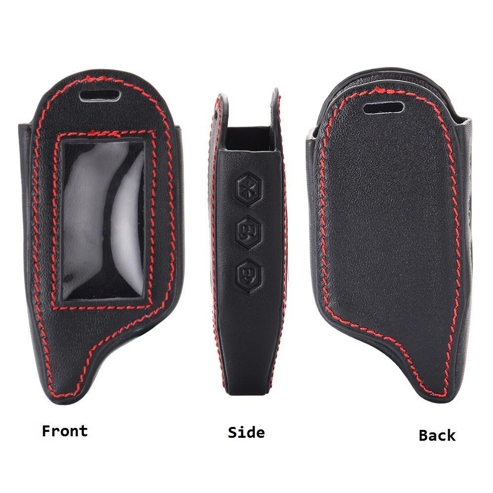 Russland A91 Leder Auto Schlüsselbund Schutzhülle Abdeckung Für Russland A61/ B6/ B61/B9/ B91/V7 LC Schlüssel Abdeckung Zubehör