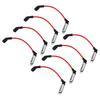8pcs 10.2mm0.40in Spark Plug Wire Set 48322R Ignition Cable Replacement for Avalanche Corvette