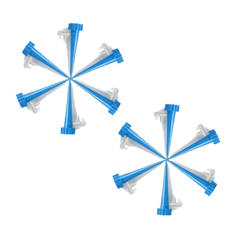 6/12/18/24/30pcs Auto Drip Irrigation Watering Device Self-Watering Dripper Kits Garden Household Flower Automatic Waterer Tool