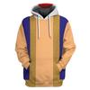 Toad Cosplay Men and Women Hoodie Adult Costume Game Movie Bros Roleplay Outfits Casual Pullover Halloween Party Clothes Disguise