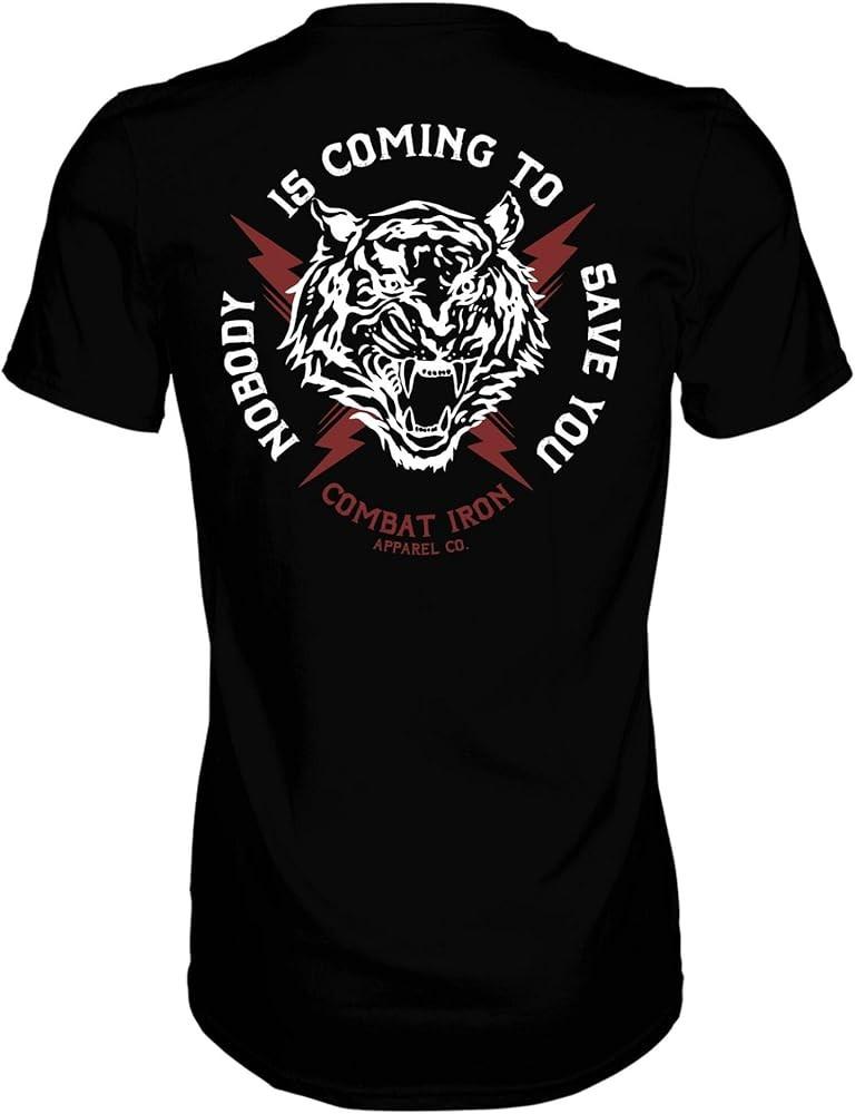 Nobody is Coming to Save You Men#039;s Graphic Short Sleeve TShirt Unisex T-Shirt XXXL