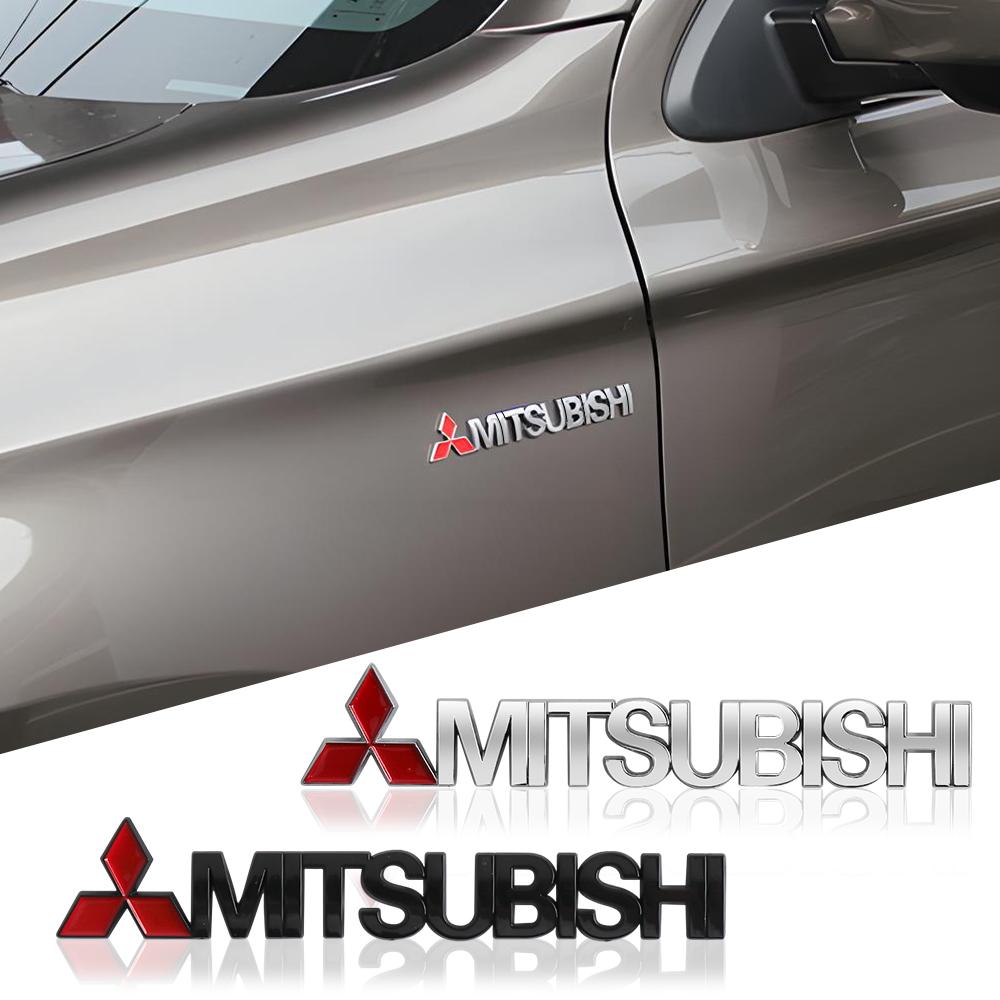 sdbf9 Car Stickers Emblem Trunk Body Trim Decals Badge Stickers Accessorie For Mitsubishi ASX Lancer EVO Pajero Fastener Converter V73