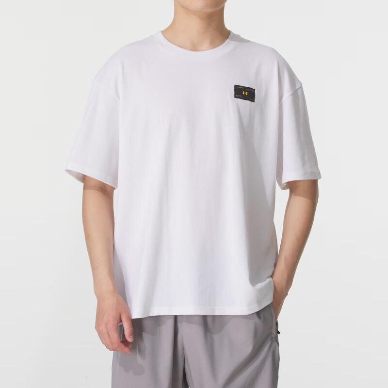 Under Armour Comfortable Breathable Pullover Short Sleeve T-Shirt Men Tops 6005668-100