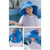 Outdoor Sommerhut für Kinder Kinder Sonnenhut Nacken Ohrenschutz Sonnenschutz Strandkappen Kinder Junge Mädchen Klappenmütze für Kinder