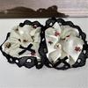 Bows Hair Tie Multi Layer Hair Catch Lacework Hair Tie Scrunchies Hair Rope