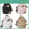 Colorful And Fun Dog Backpack Perfect For Kids In Black Pink Purple And Khaki