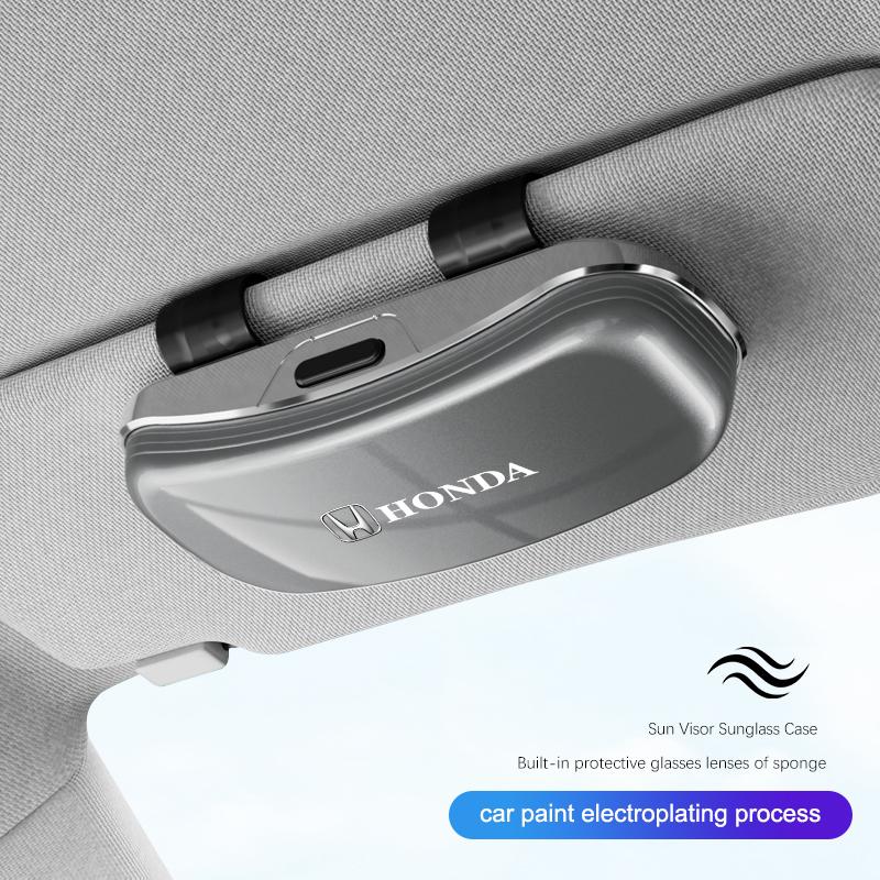 Car Visor Glasses Box Auto Sunglasses Storage Case For Honda Civic Accord Crosstour Spirior Odyssey Avancier UR-V Sienna Elysion ZP8