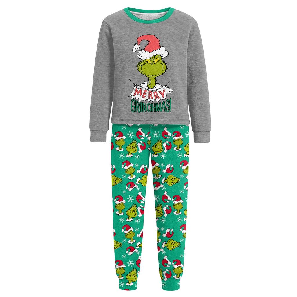 Passende Familiensets mit Weihnachtsmotiven, Langarmshirts und Hosen