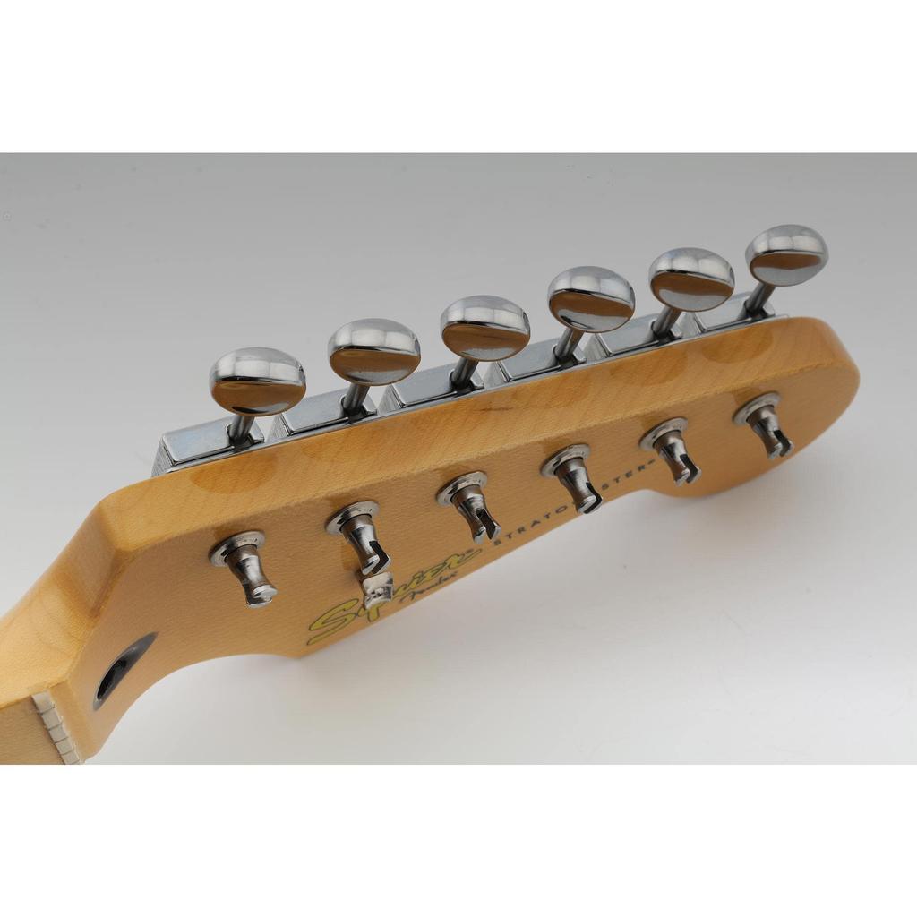 Musiclily Pro Deluxe Vintage Squier Classic Vibe Tuners for Fender Chrome 6-String Strat/Telecaster Guitars,