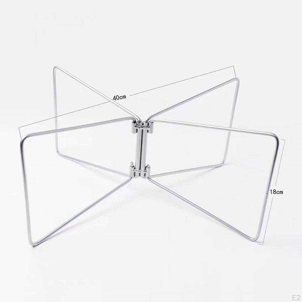 Foldable Cooler Stand Camping Furniture Portable Lightweight Fridge Ice Box Holder for Household