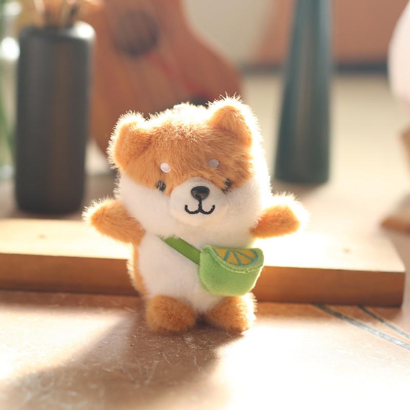 Mini Cute Plush Dog And Rabbit Keychain Fluffy Accessory With Soft Pp Cotton Filling