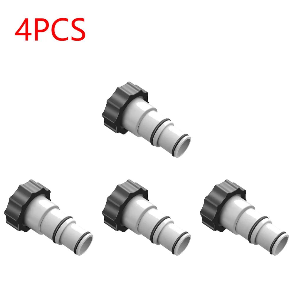 Replacement Pool Hose Adapter with Collar for Threaded Connection Pumps Pool Hose Adapter for Intex 4000 2500 2000 1500 ARU