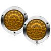 Ygmylandbb LED Truck Tail Lamp Trailer Tail Light 24V Turn Signal Universal 24 LED