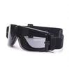 X800 Taktische Schutzbrille 3 Linsen Wechselsystem für Paintball, Jagd & Kampf UV400 Schutz Antibeschlag Sicherheitsbrille