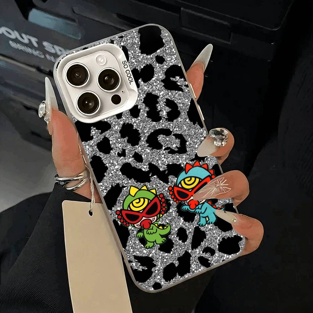 

Young & Trendy H-Hysteric M-Mini Phone Case For iPhone 11 12 13 14 15 16Pro Max Plus white Sliver Phone Cover iPhone17ProMax