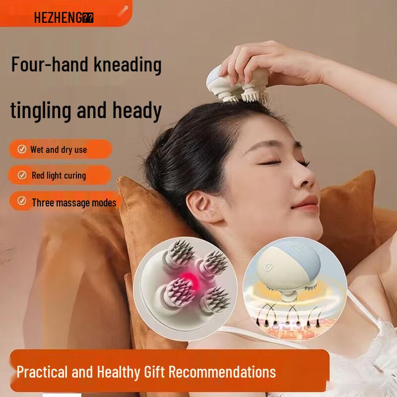 HEZHENG Cat Paw Scalp Massager