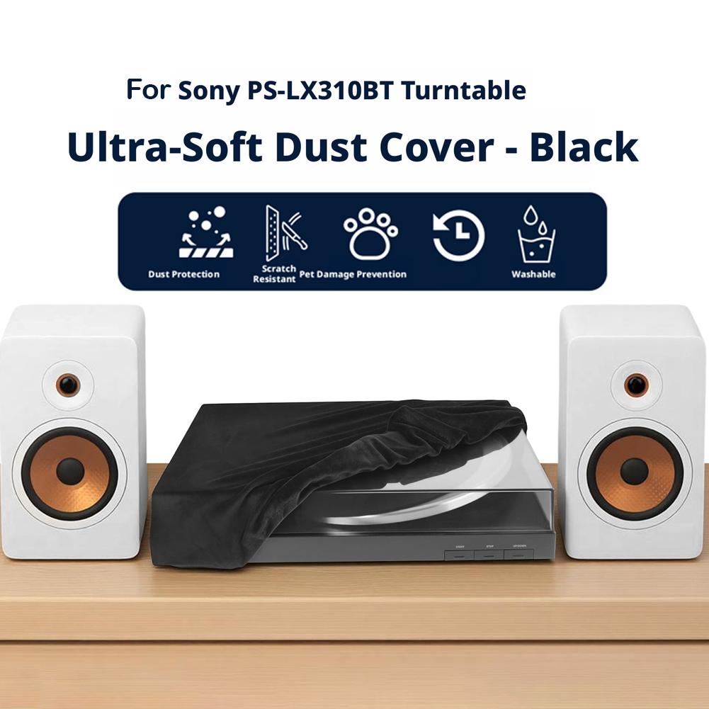 For Sony PS-LX310BT Dust Cover Turntable Protection Dustproof Spandex Ultra-Soft Fabric Protective Case