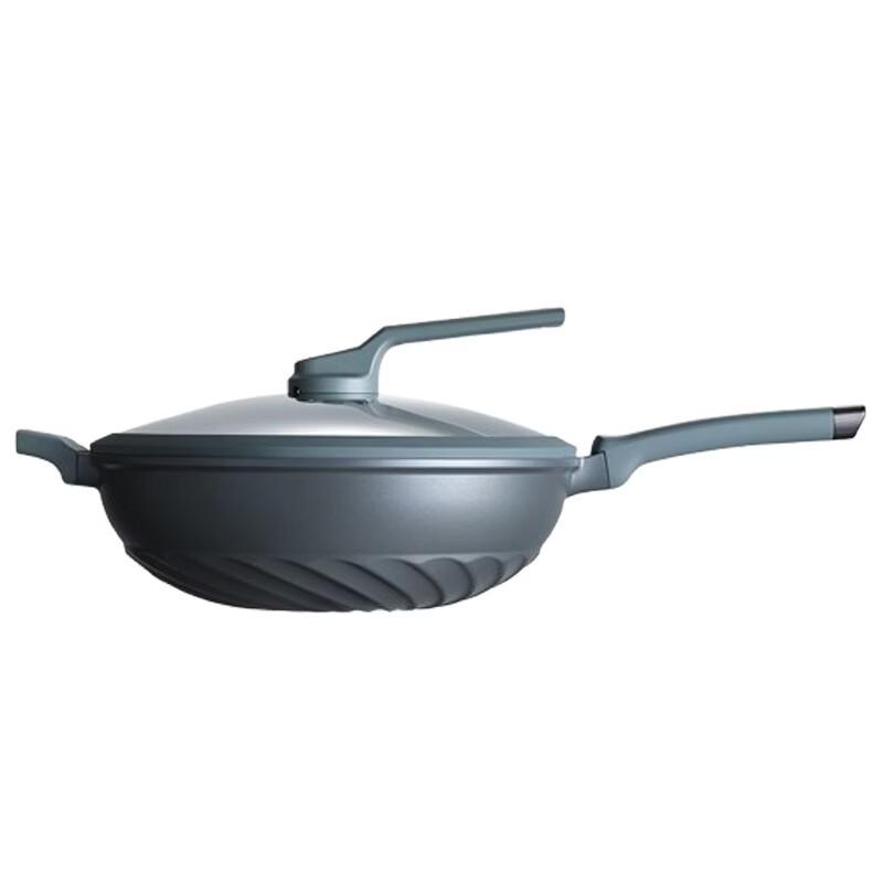 ASD Blue Diamond Titanium Non-stick Wok 32cm