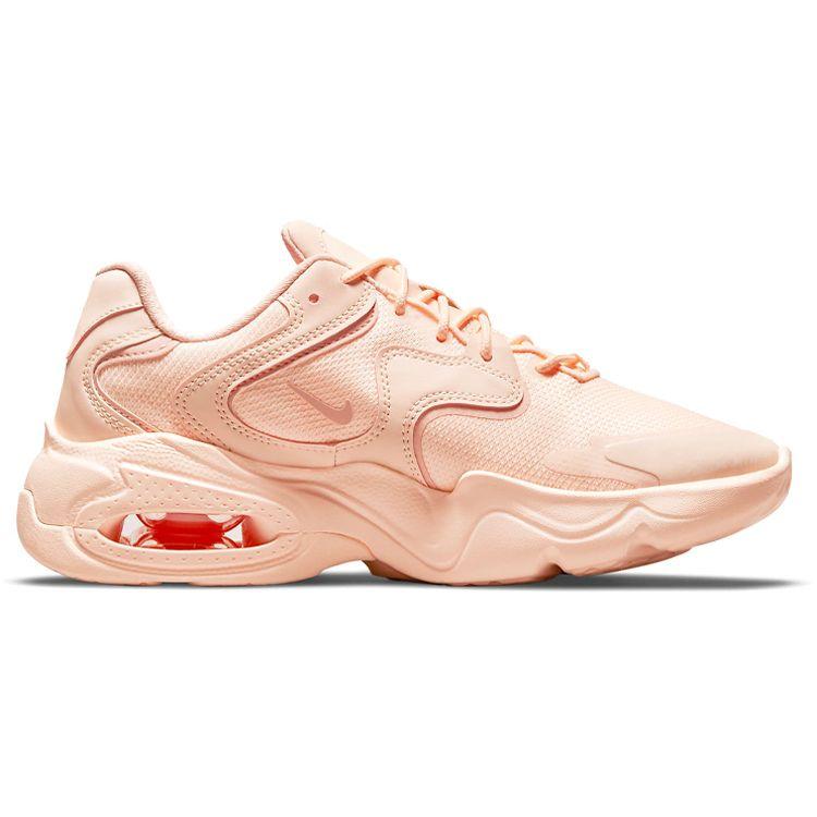 Nike Air Max 2X Retro Woven Fabric Synthetic Leather Low Top Air Cushion Marathon Running Shoes Women Sneaker Pink CK2947-800