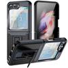 New for Samsung Z Flip5 5G Folding Screen Phone Case Invisible Bracket for Samsung Phone Case