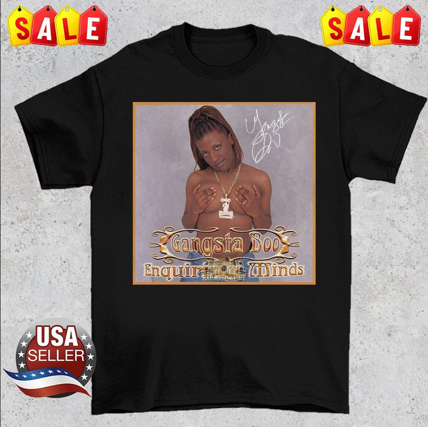 Gangsta Boo Album Poster Signed Unisex T-Shirt All Size GS328 Unisex T-Shirt XXXXL