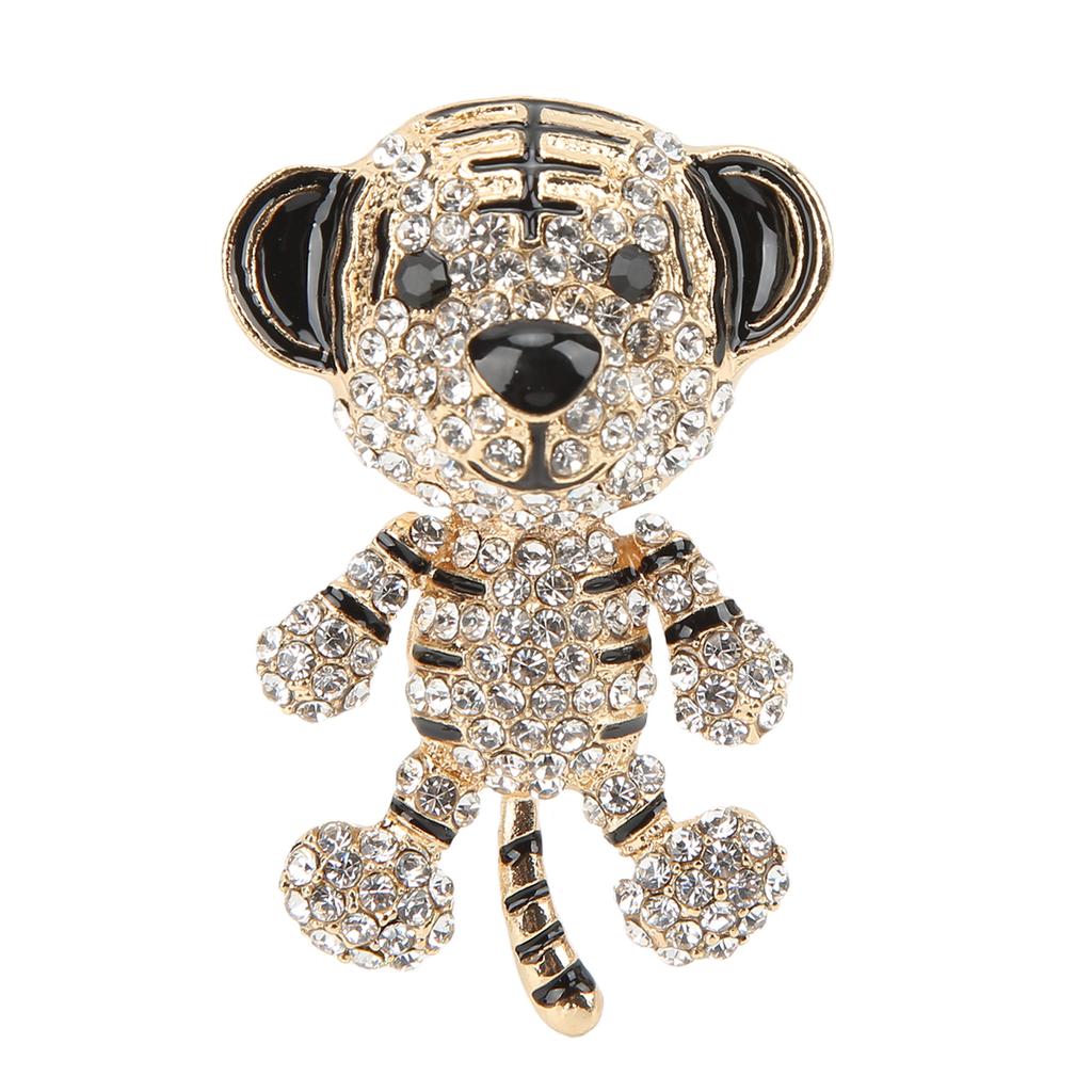 Rhinestone Brooch Cute Shape Fashionable Exquisite Brooch Pin for Women Clothes Decoration Gift