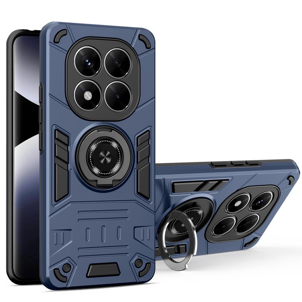 For Redmi Note 14 Pro Plus  Armor Shockproof Phone Case For Redmi Note14 Pro+ Soft TPU Frame Hard Plastic Protective Back Cover