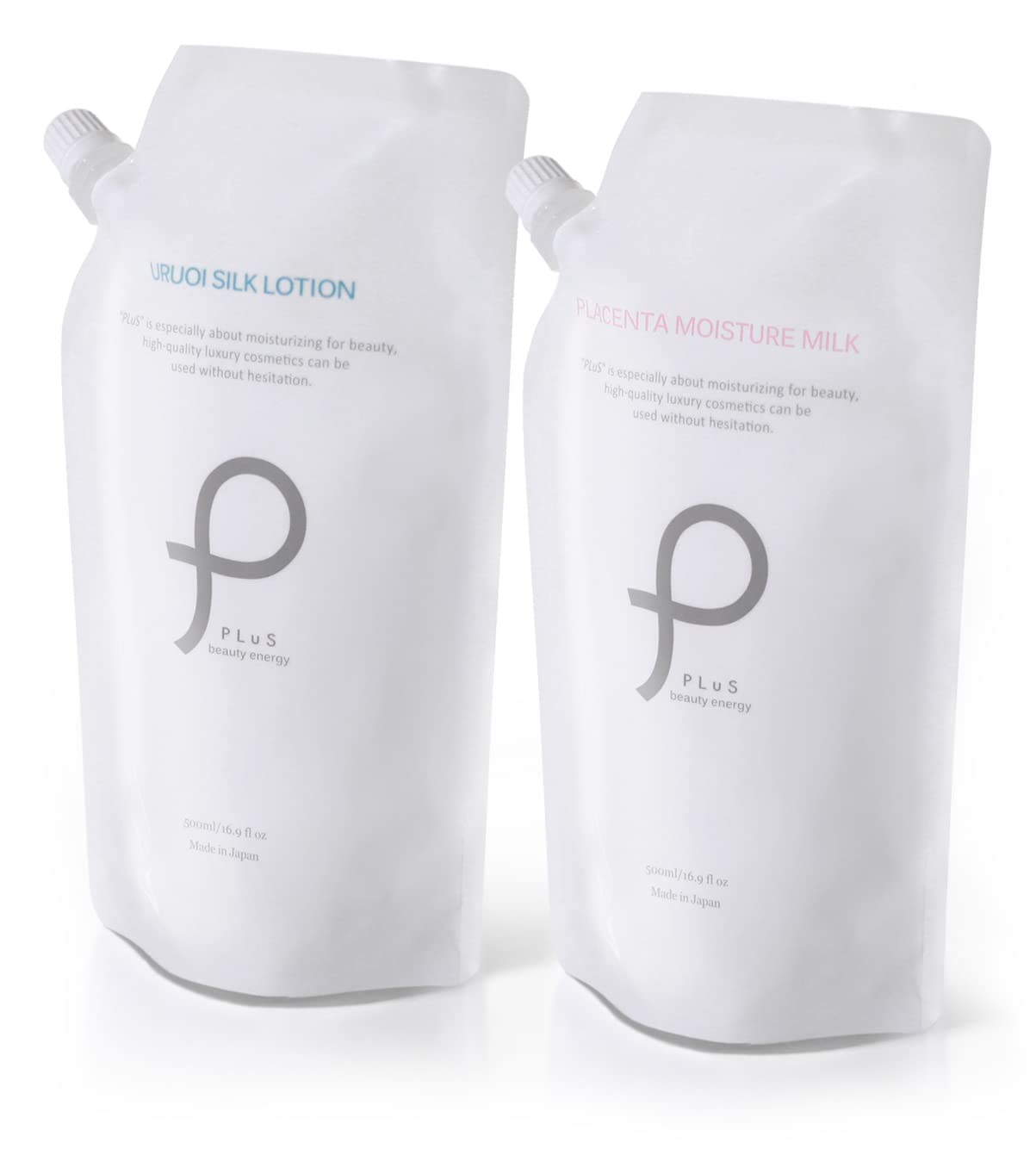 

Exclusive Special PLuS Skincare Set Silk Lotion 500ml Placenta Moisture Milk EGF Ceramide Refill [Official Set] [Lotion/Emulsion] (Moisturizing [Pouch