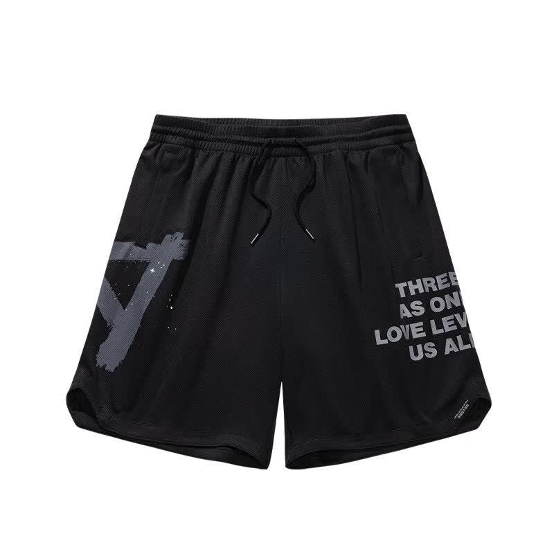 ANTA Men s Breathable Woven Basketball Shorts M