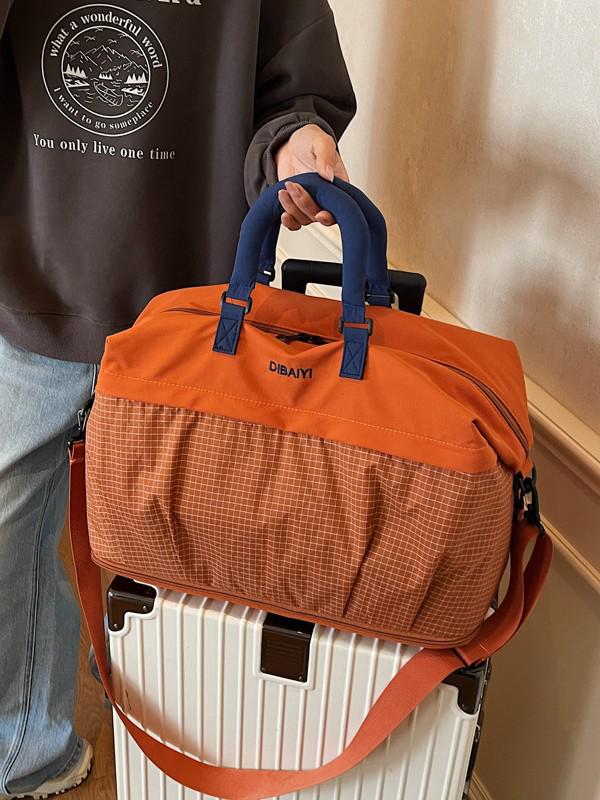 Large Capacity Gym & Travel Bag with Wet/Dry Separation - Expandable for Short Trips, Swimming, Yoga, and Outdoor Sports