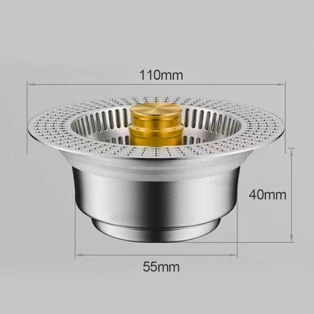 Anti-Clogging Kitchen Sink Drain Strainer 3 In 1 Sink Strainer Upgraded Sink Stopper  for Kitchen