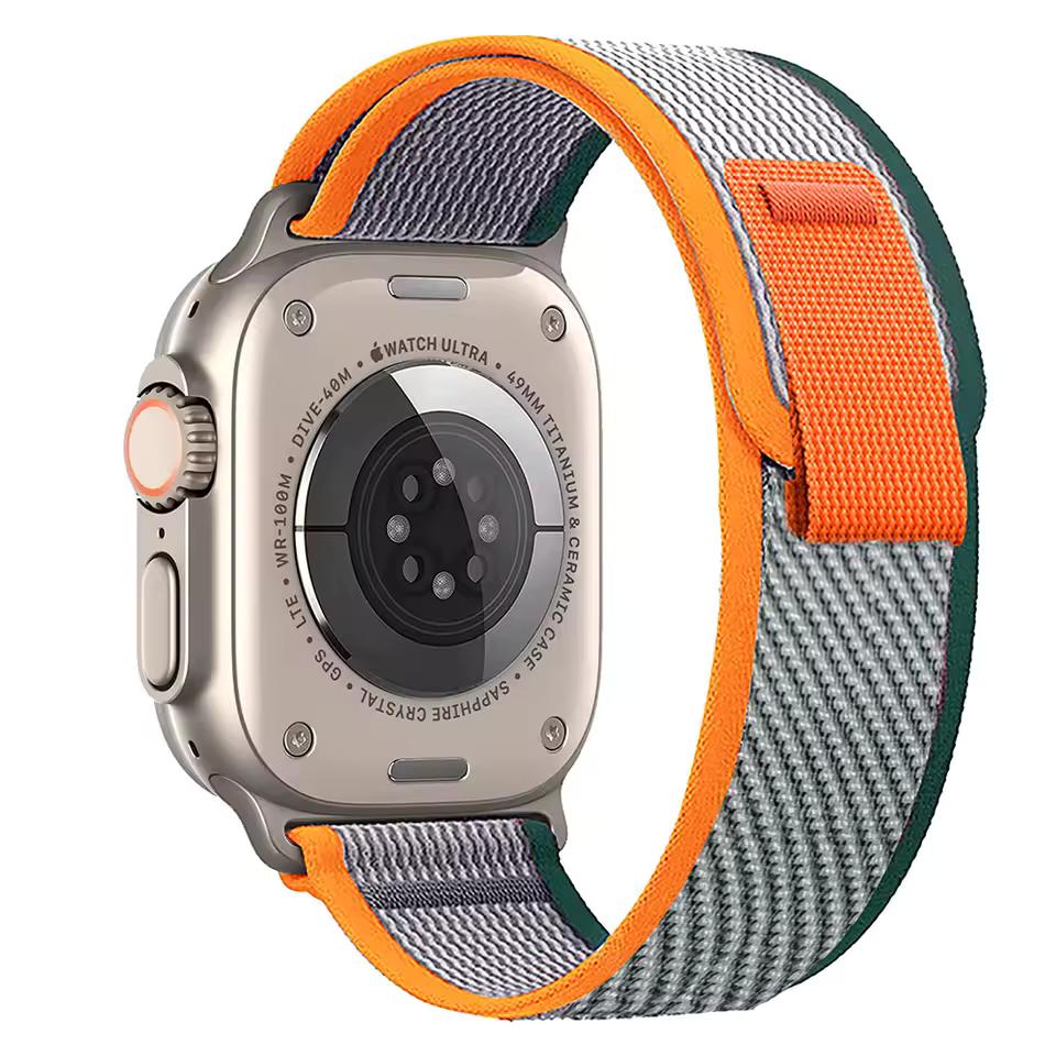 1:1 Trail Loop For Apple Watch Ultra 3 2 Band 49mm 46mm 45mm 44mm 42mm 40mm 41mm 38mm Sport Bracelet Correa Iwatch Series 11 10 9 8 7 SE Straps