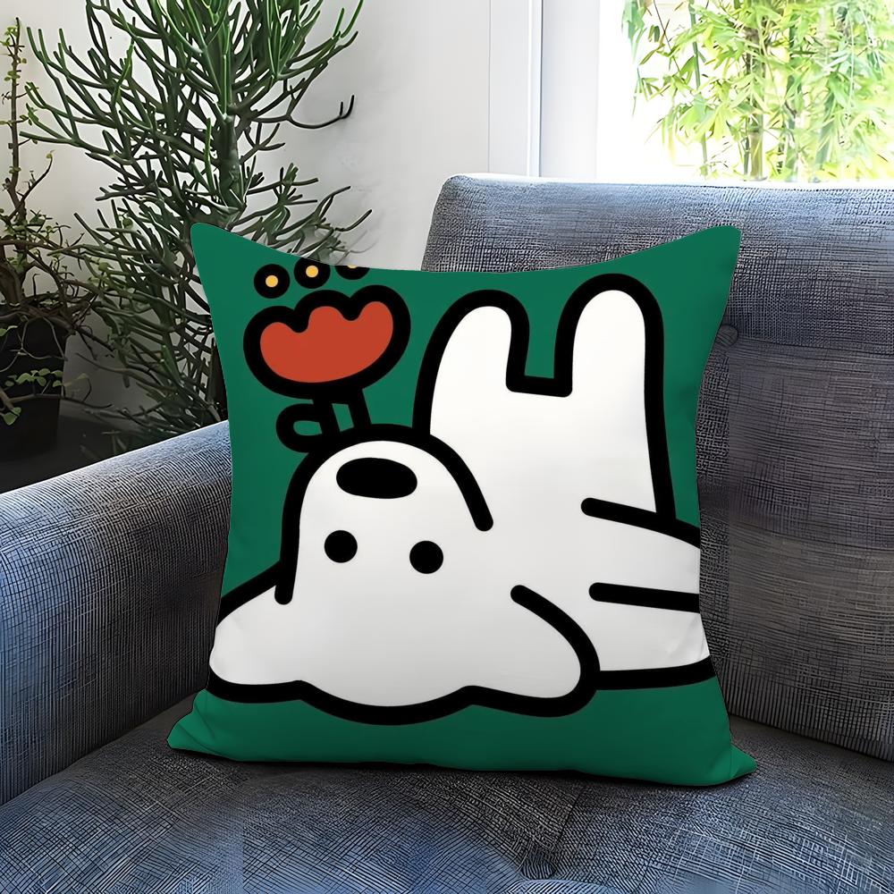 1PC MatsuiS Cushion Cover Comfortable Reversible Pillow Cover Ideal for Car Sofa Bedroom & Beyond