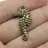 Octopus Seahorse Crab Shrimp Marine Life Charm Antique Bronze Zinc Alloy Jewelry Making Supplies Couple Style